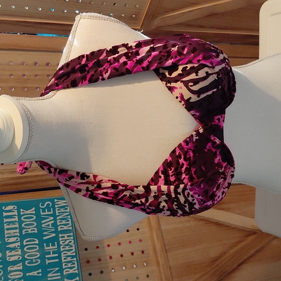 a.ch'e Other - Purple Patterned Bikini Top